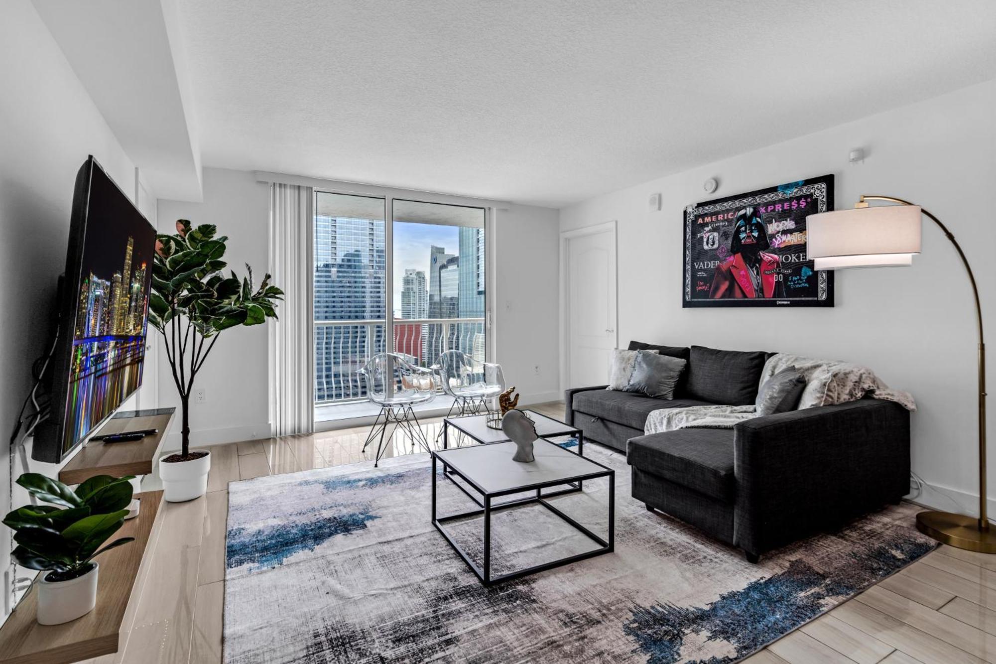 Lux 2B/2B Brickell - Free Parking Appartement Miami Buitenkant foto