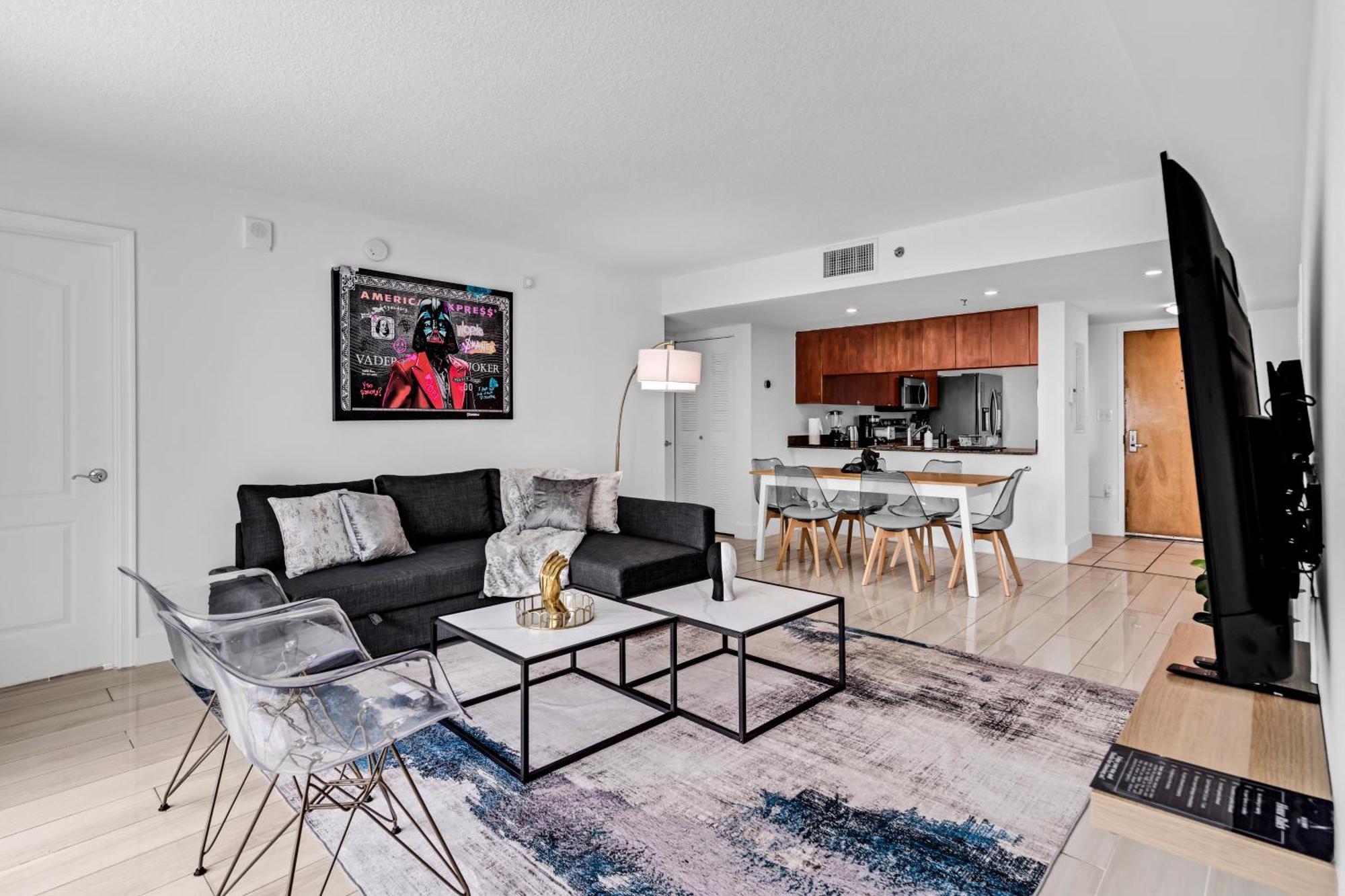 Lux 2B/2B Brickell - Free Parking Appartement Miami Buitenkant foto